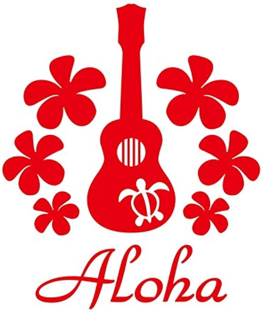 感謝価格❣️Aloha～❣️プルメリア、バラ、ウクレレ夏アレンジ❁⃘*.゜ 感謝価格❣️Aloha～❣️プルメリア、バラ、ウクレレ夏アレンジ